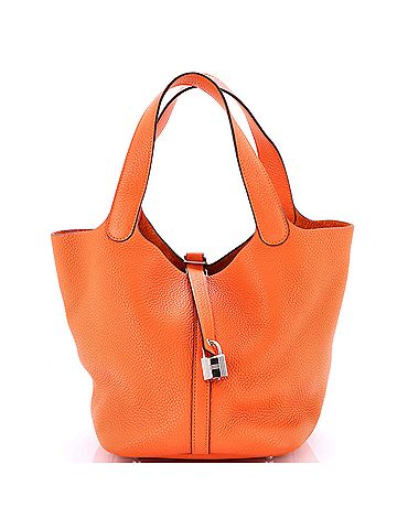 Hermès Picotin Lock Bag Clemence MM (view 1)
