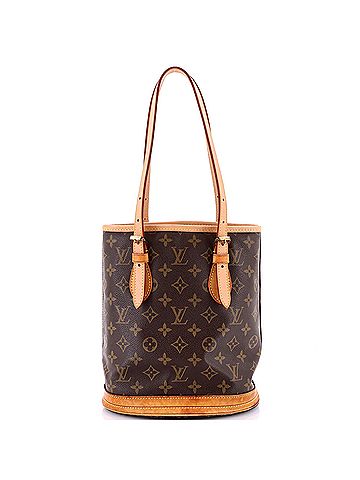 Louis Vuitton Petit Bucket Bag Monogram Canvas (view 1)