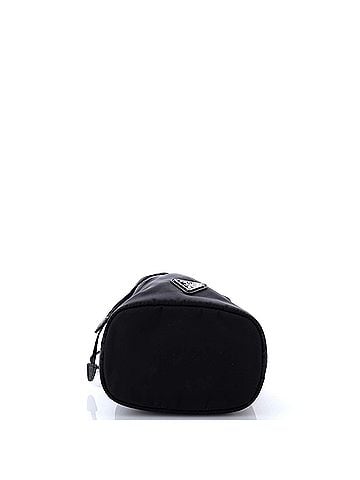Prada Drawstring Wristlet Bucket Bag Tessuto Small (view 2)