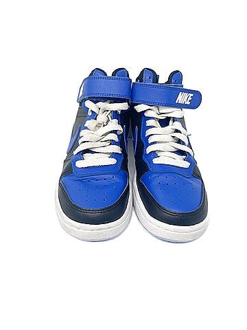Nike Sneaker Kids Nike Court Borough Mid 2 DM8872-001 Multicolor Basketball Size 4 (view 2)