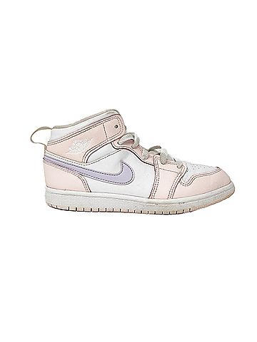 Nike Sneaker Kids Kids Air Jordan 1 Mid PS Fierce FD8781-601 Pink Basketball Size 2 (view 1)