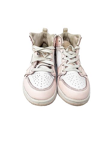 Nike Sneaker Kids Kids Air Jordan 1 Mid PS Fierce FD8781-601 Pink Basketball Size 2 (view 2)