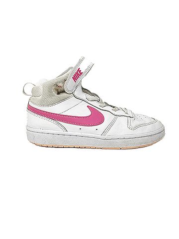 Nike Sneaker Kids Nike Court Borough Mid 2 CD7783-116 White Basketball Size 2 (view 1)