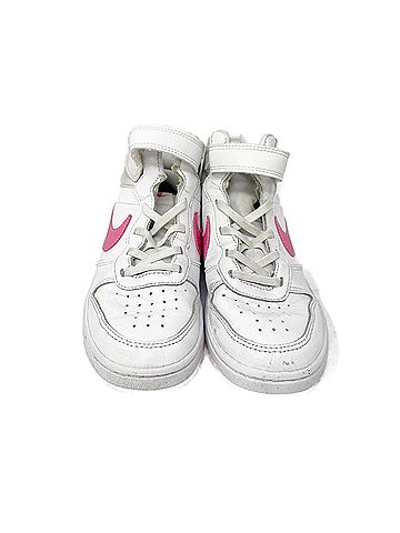 Nike Sneaker Kids Nike Court Borough Mid 2 CD7783-116 White Basketball Size 2 (view 2)
