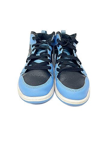 Nike Sneaker Kids Jordan Air Jordan 1 Mid DQ8424-401 Gray Basketball Size 1 (view 2)