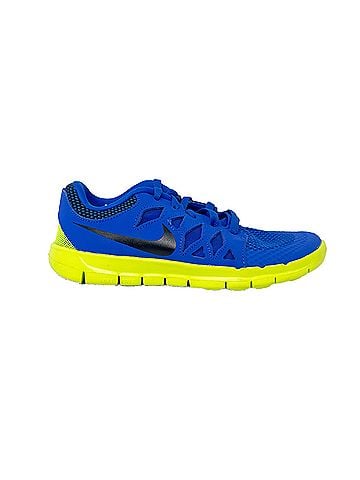 Nike Sneaker Kids Nike Free 5.0 644431-401 Blue Running Size 2 (view 1)