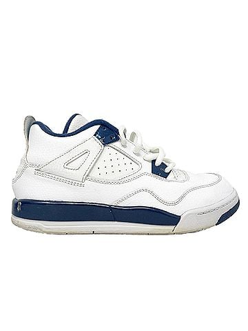 Nike Sneaker Kid Air Jordan 4 Retro LS PS 70748-107 White Basketball Size 3 (view 1)