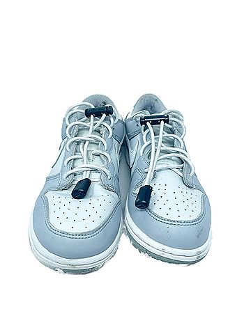 Nike Sneaker Kid Nike Dunk Low DH9755-001 Gray Casual Size 2 1/2 (view 2)
