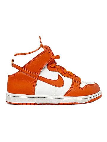 Nike Sneaker Kid Nike Dunk High DD2314-100 Orange Basketball Size 2 (view 1)