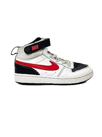 Nike Sneaker Kid Court Borough Mid 2 CD7783-110 White Basketball Size 2 1/2 (view 1)