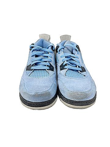 Nike Sneaker Kid Air Jordan 4 Retro BQ7669-400 Blue Basketball Size 1 1/2 (view 2)
