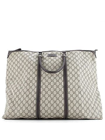 Gucci Joy Zip Top Tote GG Coated Canvas XL (view 1)