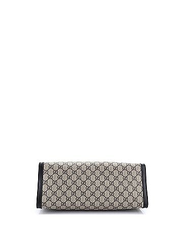 Gucci Padlock Chain Tote GG Coated Canvas with Leather Medium (view 2)