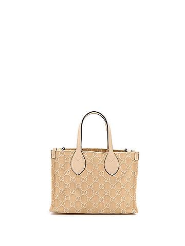 Gucci Ophidia Shopper Tote GG Denim Medium (view 2)