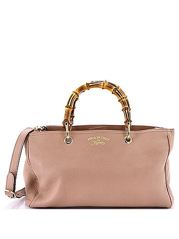 Gucci Bamboo Shopper Tote Leather Medium (view 1)