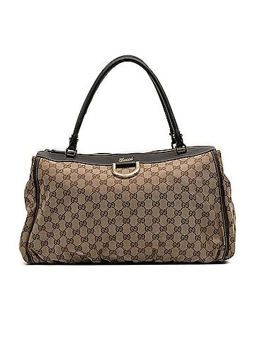 Gucci GG Canvas Abbey D Ring Tote (view 1)