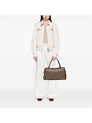 Gucci GG Canvas Abbey D Ring Tote (view 2)