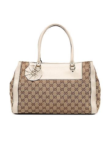 Gucci GG Canvas Trophy Tote (view 1)