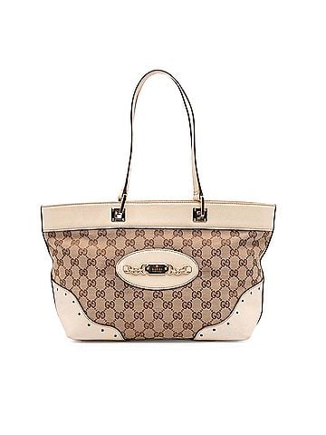 Gucci GG Canvas Punch Tote (view 1)