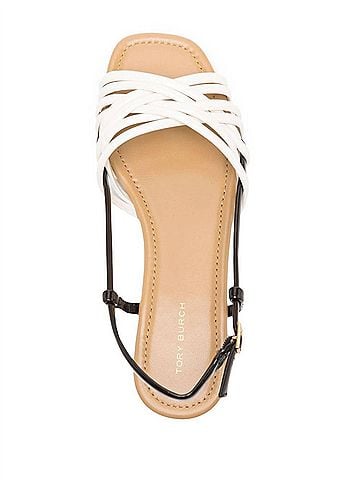 Tory Burch Multi Strap Leather Sandal (view 2)