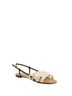 Tory Burch White Multi Strap Leather Sandal Size 6 - photo 4