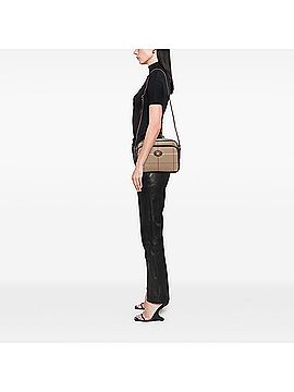 BURBERRY BLACK LABEL ベルト 調整可能✨ Leather crossbody bag Burberry Black in Leather - 51104303
