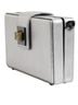 Dolce & Gabbana Basic 100% Leather Solid Silver Metallic Silver DG BOX Leather Shoulder Strap Women's Bag One size - photo 3