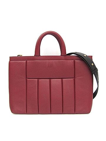 Dunhill Dunhill Concourse Men,Women Leather Handbag,Shoulder Bag Black,Bordeaux (view 1)