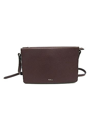 FURLA Furla BABYLON EAW0UNO Women's Leather,Suede Shoulder Bag Brown (view 1)