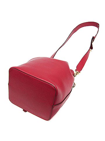 Fendi Fendi Mon Tresor 8BT298 Women's Leather Shoulder Bag Red Color (view 2)
