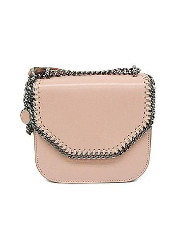 Stella McCartney Stella McCartney BOX MINI SHOULDER 469027 W9956 Women's Faux Leather Shoulder Bag Pink (view 1)