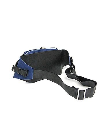 Balenciaga Balenciaga 433625 Men,Women Canvas,Leather Fanny Pack,Sling Bag Black,Royal Blue (view 2)