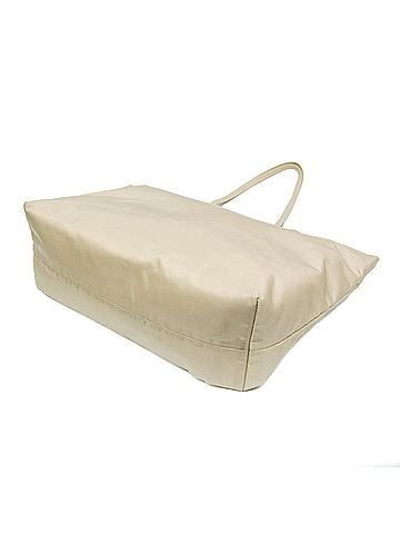 Prada Prada RE-NYLON Women's Nylon,Leather Tote Bag Beige (view 2)