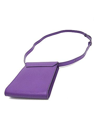 Dunhill Dunhill Cadogan Women's Leather Shoulder Bag Purple (view 2)