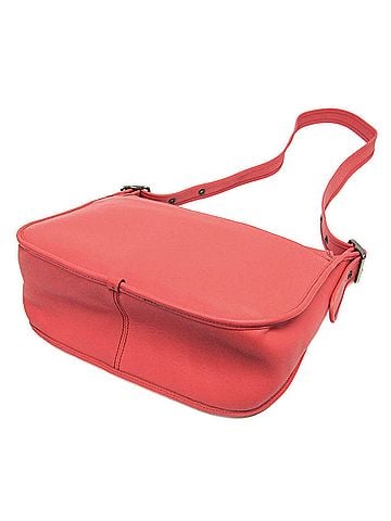 Coach Coach 75TH ANNIVERSARY Limited Edition F38247 Women's Leather Shoulder Bag Pink Orange (view 2)