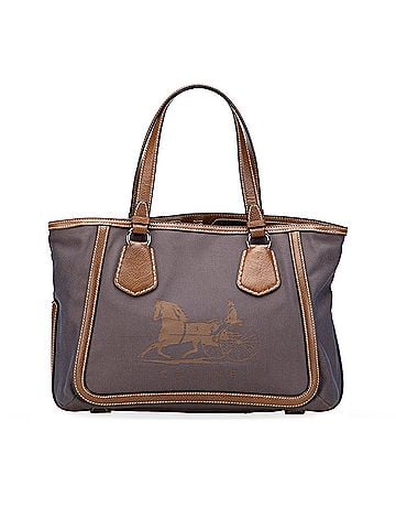 Céline Canvas Carriage Tote (view 1)