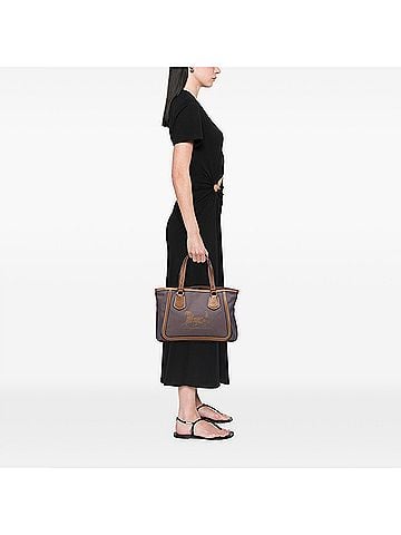 Céline Canvas Carriage Tote (view 2)