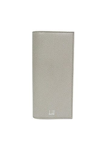 Dunhill Dunhill Cadogan 18F2100 Men's Leather Long Wallet (bi-fold) Light Gray (view 1)