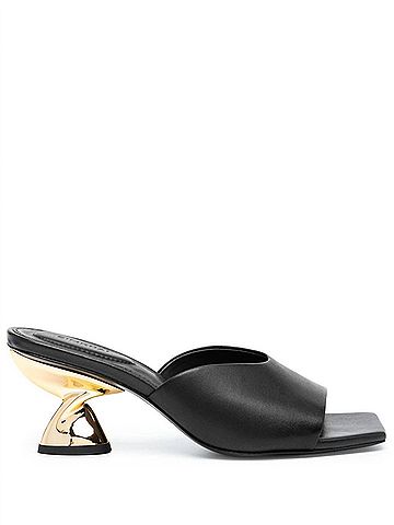 Jonathan Simkhai Nixxi Twist Slip On High Heel Sandals (view 2)