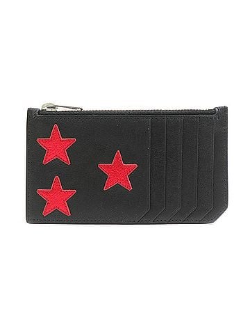 Saint Laurent Saint Laurent wallet/coin case in black and red leather for men women, 417751 h31540k (view 1)