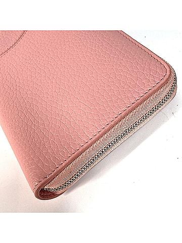Tiffany TIFFANY & Co. 72458575 Japan-exclusive Return to Tiffany Heart Large Zip Wallet, Women's Leather, Blush Pink (view 2)