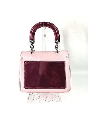 Christian Dior Christian Dior Dior Be 2-Way Bag, Handbag/Shoulder Leather/Patent Leather, Metallic Pink, Women's (view 2)