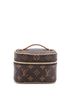 Louis Vuitton 100% Coatead Canvas Brown Nice Vanity Case Monogram Canvas Nano One size - photo 1