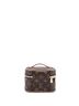 Louis Vuitton 100% Coatead Canvas Brown Nice Vanity Case Monogram Canvas Nano One size - photo 3