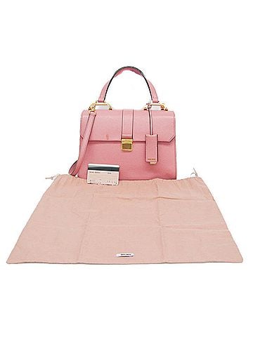 Miu Miu Miu Miu Madras 5BA108 Women's Leather Handbag,Shoulder Bag Rose Pink (view 2)