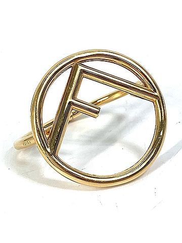 Fendi FENDI FF Bracelet Accessory Bangle GP Women's Gold (view 1)