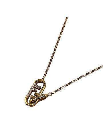 Fendi FENDI Orlocke necklace chain gold (view 1)