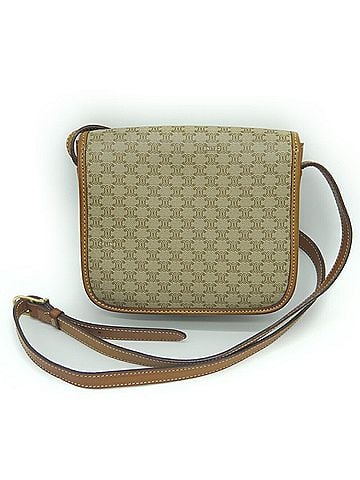 Céline Celine Macadam pattern Cadena motif turn lock pochette shoulder bag (view 2)