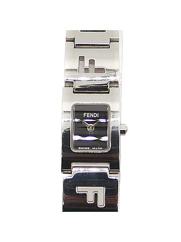Fendi FENDI 3150L Square Quartz Watch with Black Dial for Women (view 1)
