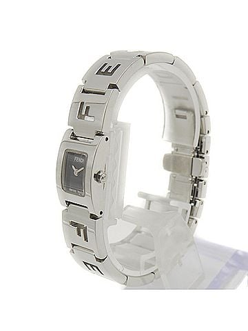Fendi FENDI 3150L Square Quartz Watch with Black Dial for Women (view 2)